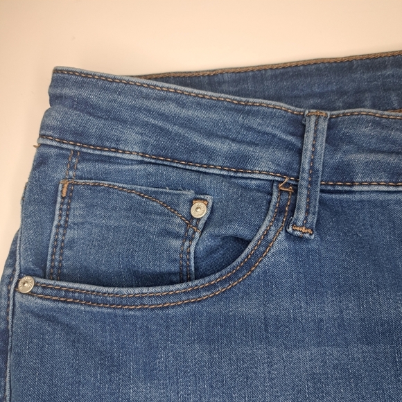 Mavi Women's Straight Leg Jeans in Deep Blue Womens 14 #186 - Picture 7 of 8